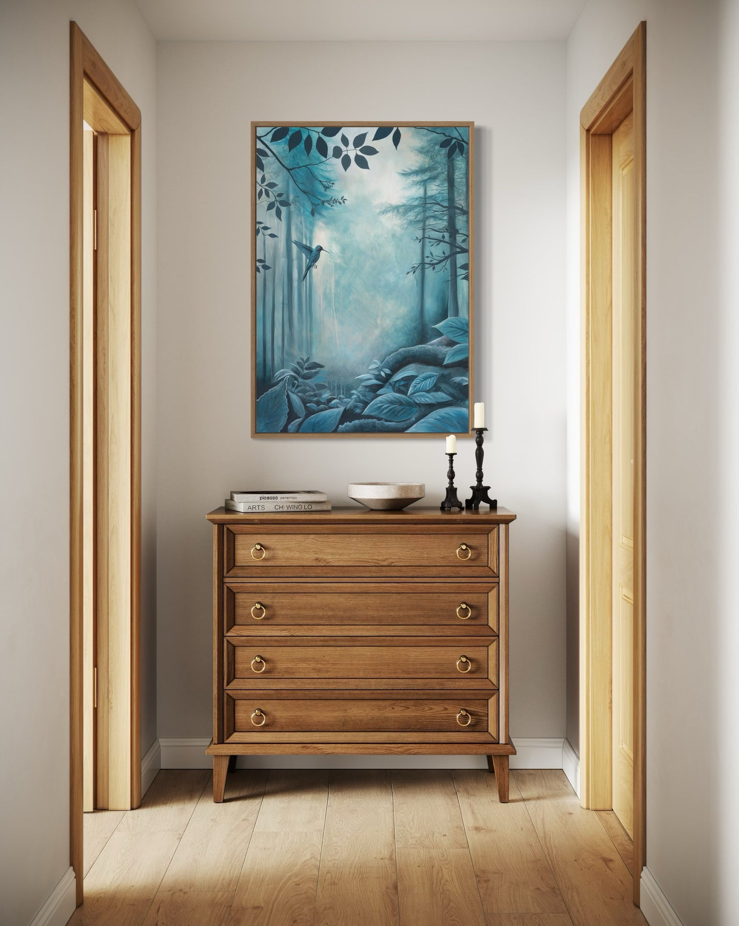 A Quiet Place – Framed Original Painting