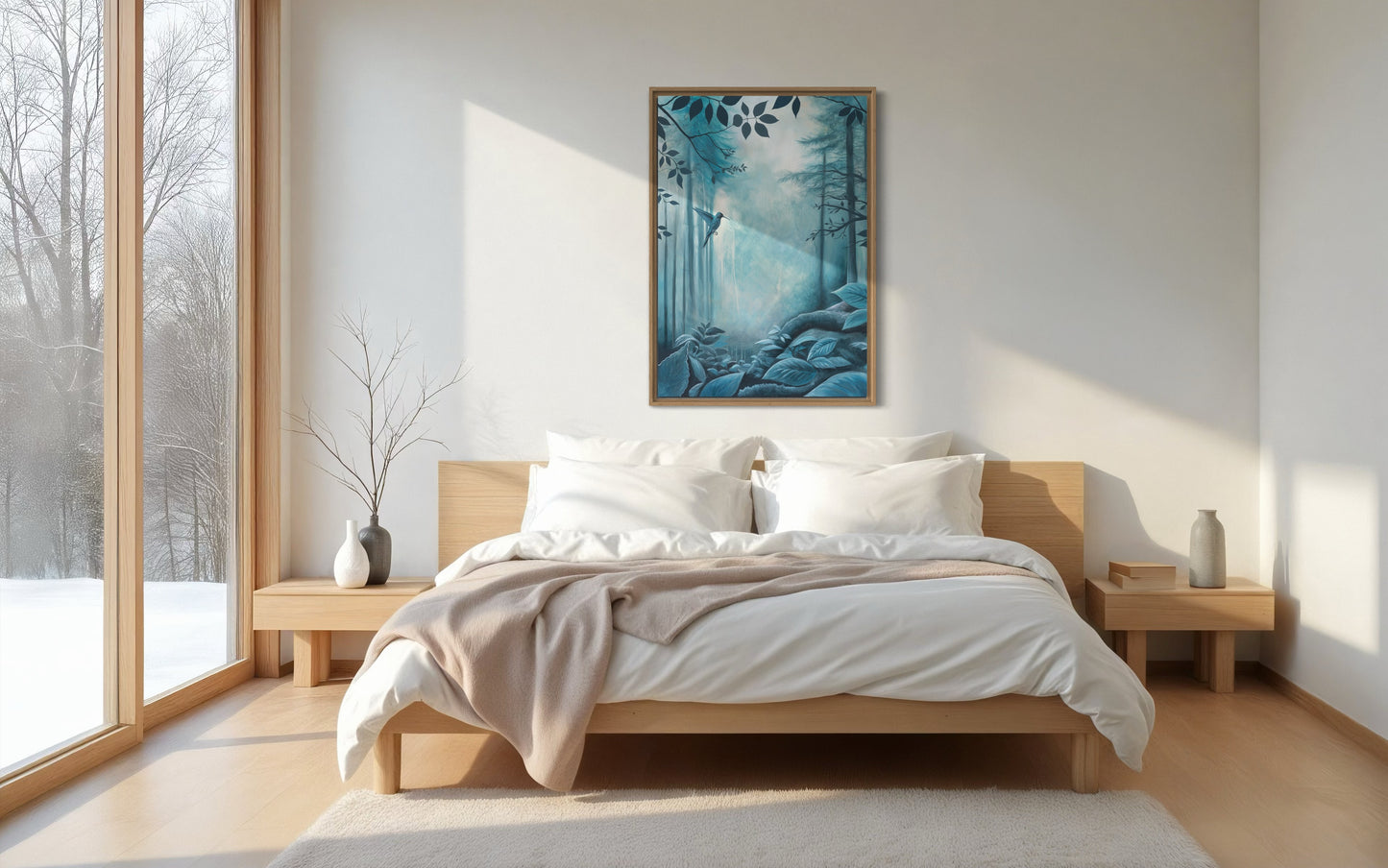 A Quiet Place – Framed Original Painting