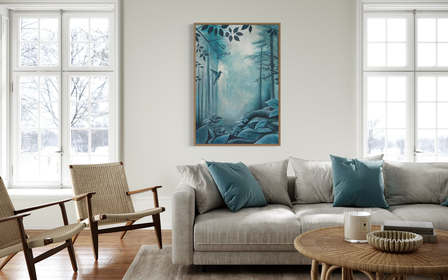 A Quiet Place – Framed Original Painting