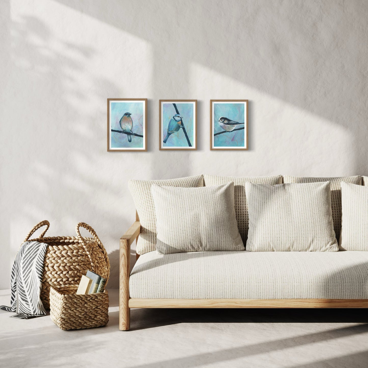 A Quiet Strength - Set of 3 Bird Art Prints - Set One