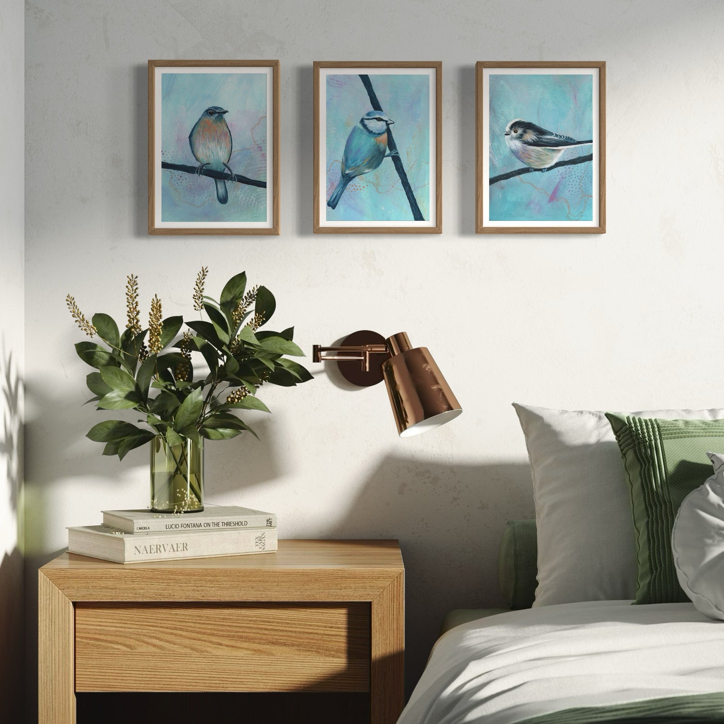 A Quiet Strength - Set of 3 Bird Art Prints - Set One