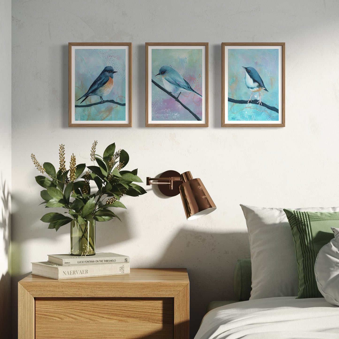 A Quiet Strength - Set of 3 Bird Art Prints - Set Two