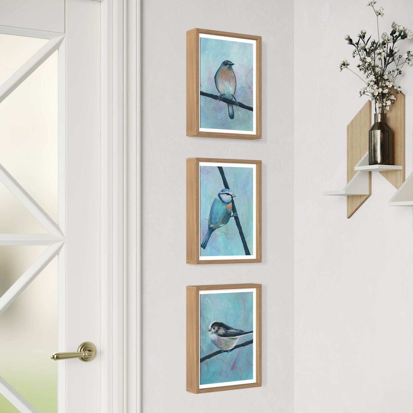 A Quiet Strength - Set of 3 Bird Art Prints - Set One