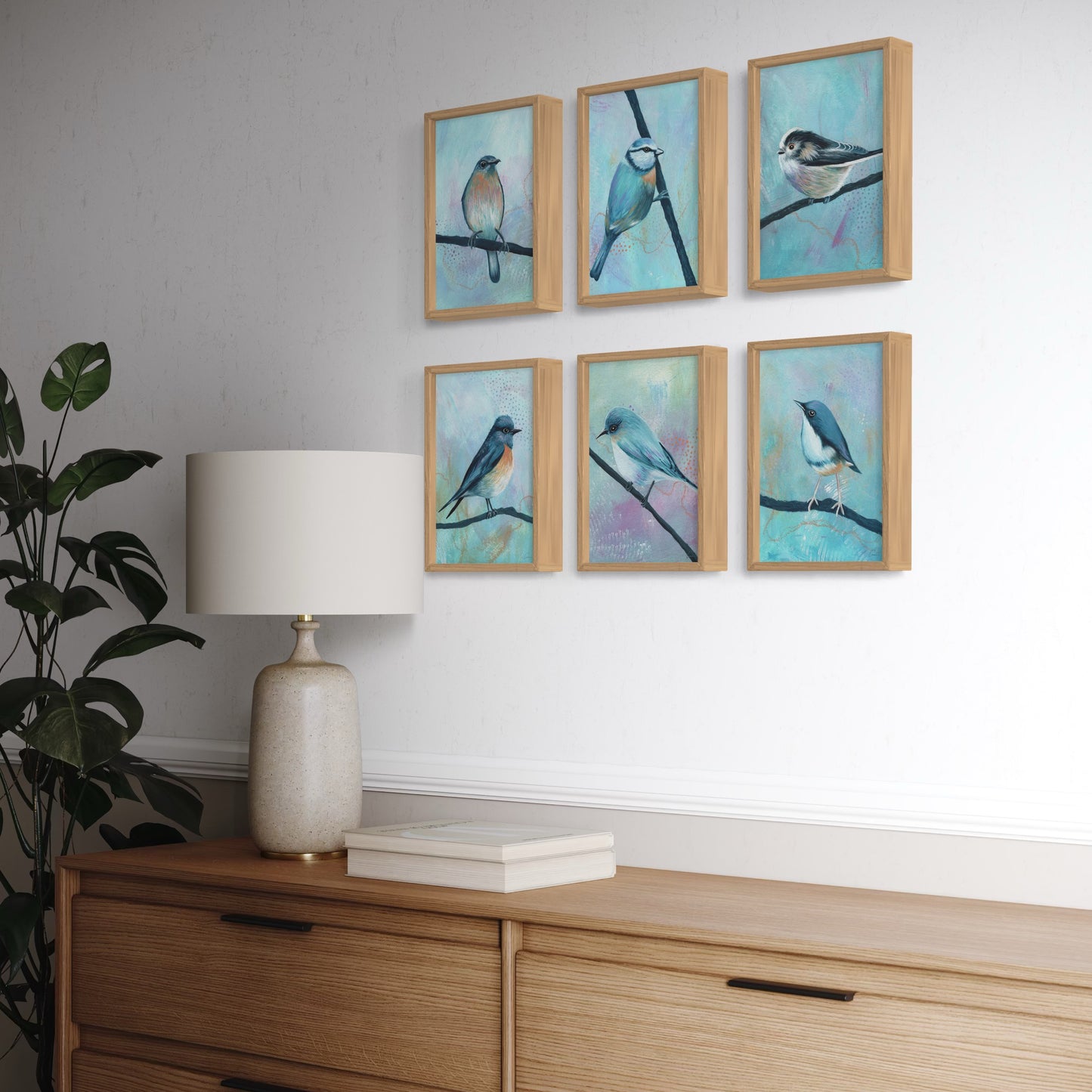 A Quiet Strength – Mini Bird Art Prints - Set of 6