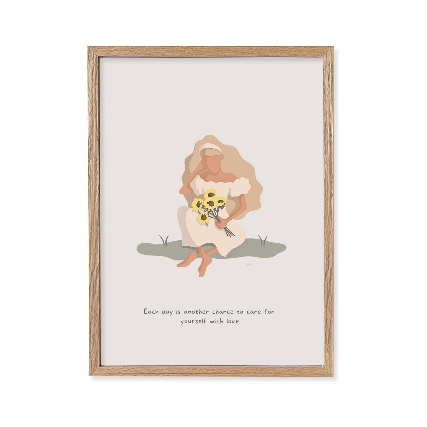 Another Chance - Calming Female Illustration Print *Pre-Order*