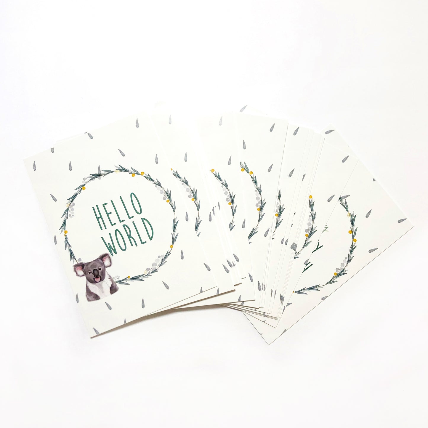 Australian Animals Milestone Cards