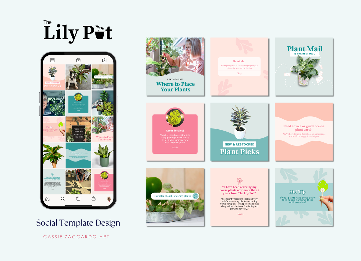 Custom Branded Social Media Templates