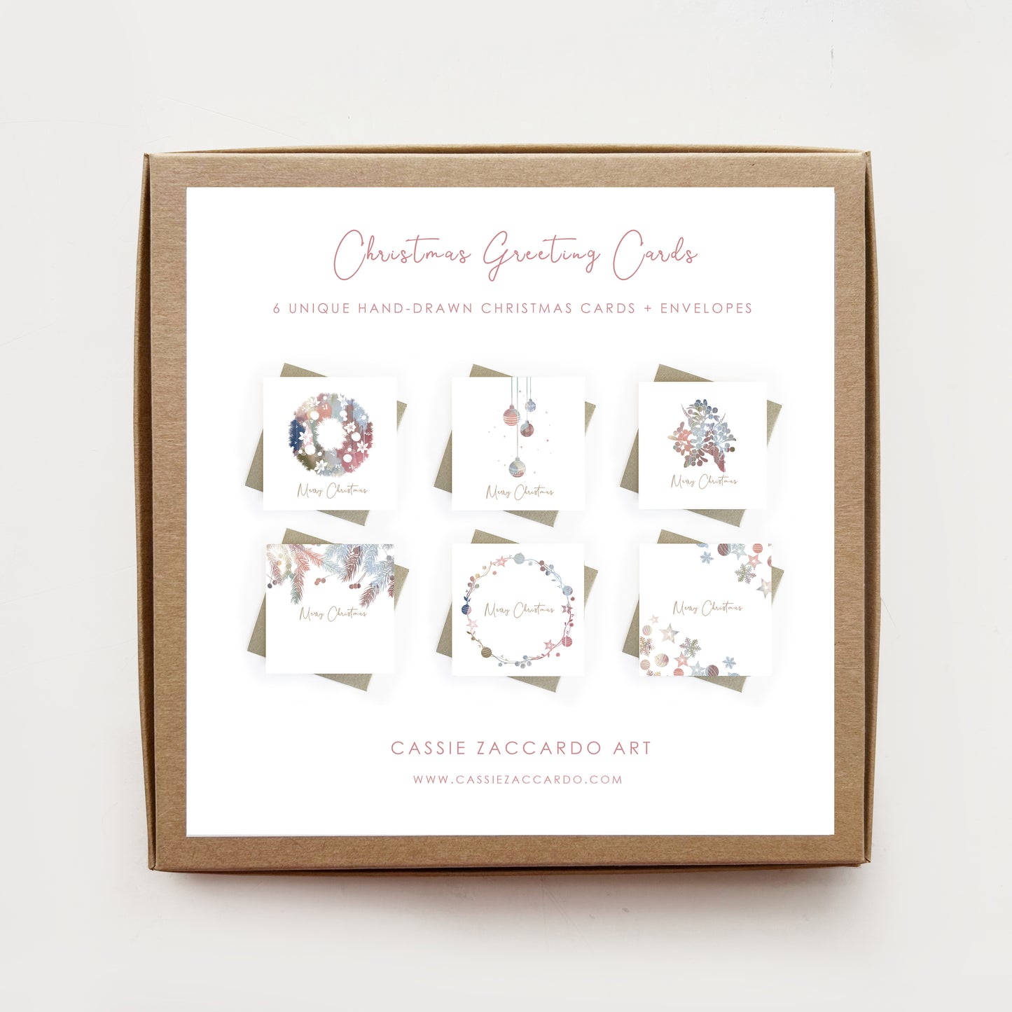 Christmas Greeting Cards - Pack of 6