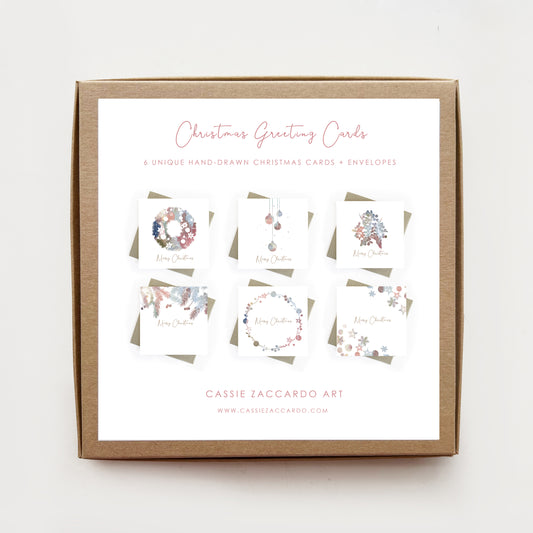 Christmas Greeting Cards - Pack of 6