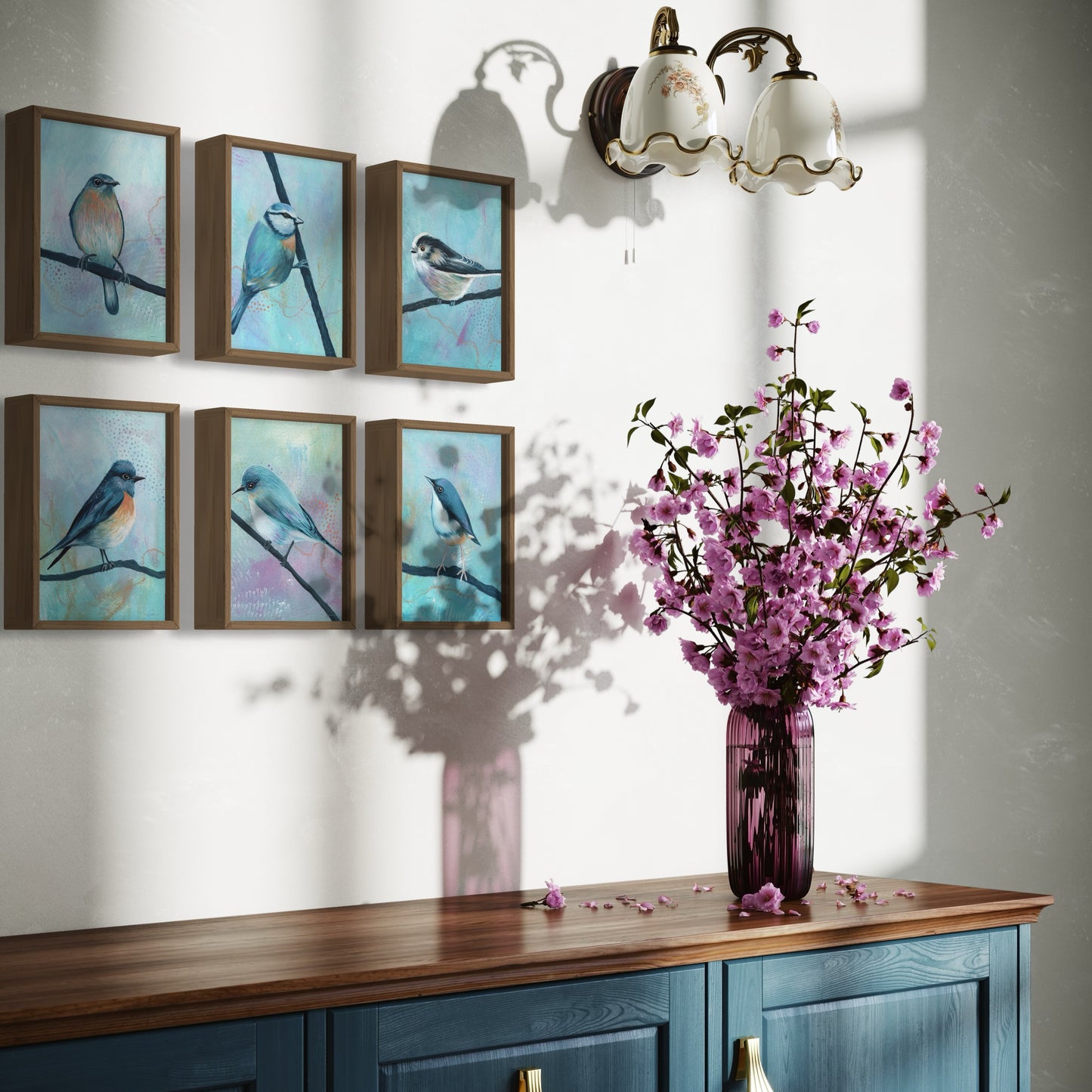 A Quiet Strength – Mini Bird Art Prints - Set of 6