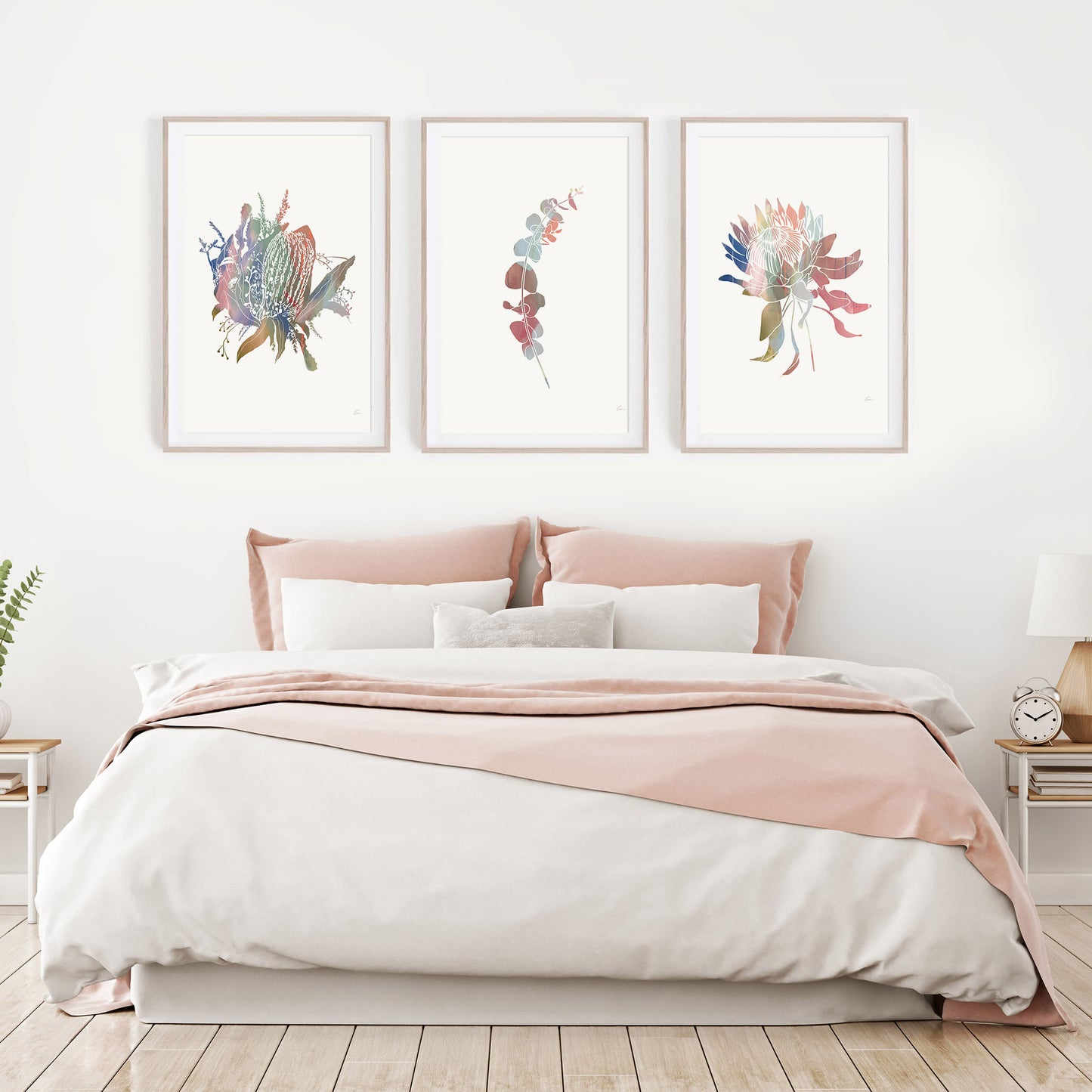 Wildflower Wall Art Print Collection One | Set of 3