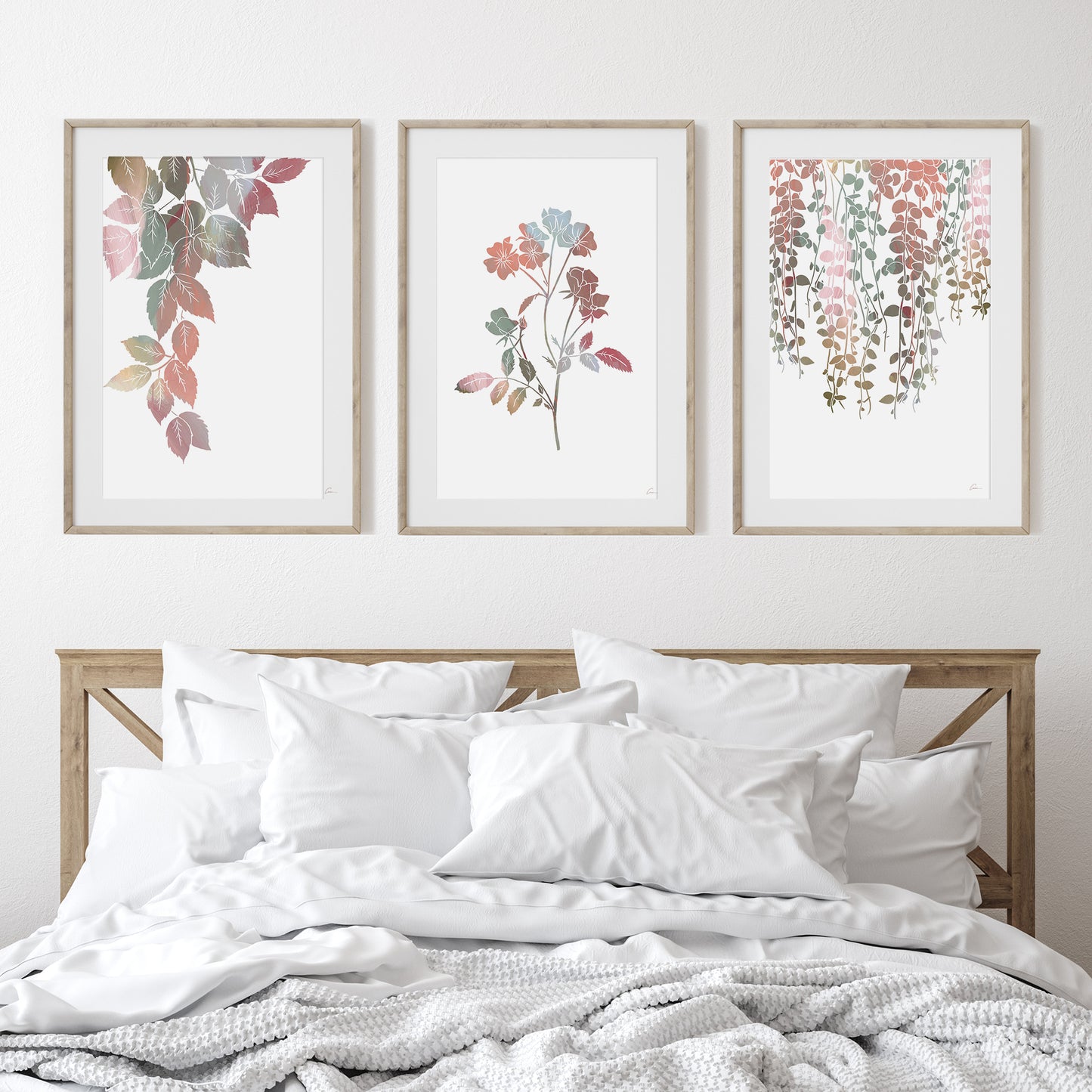 Wildflower Wall Art Print Collection Two | Set of 3