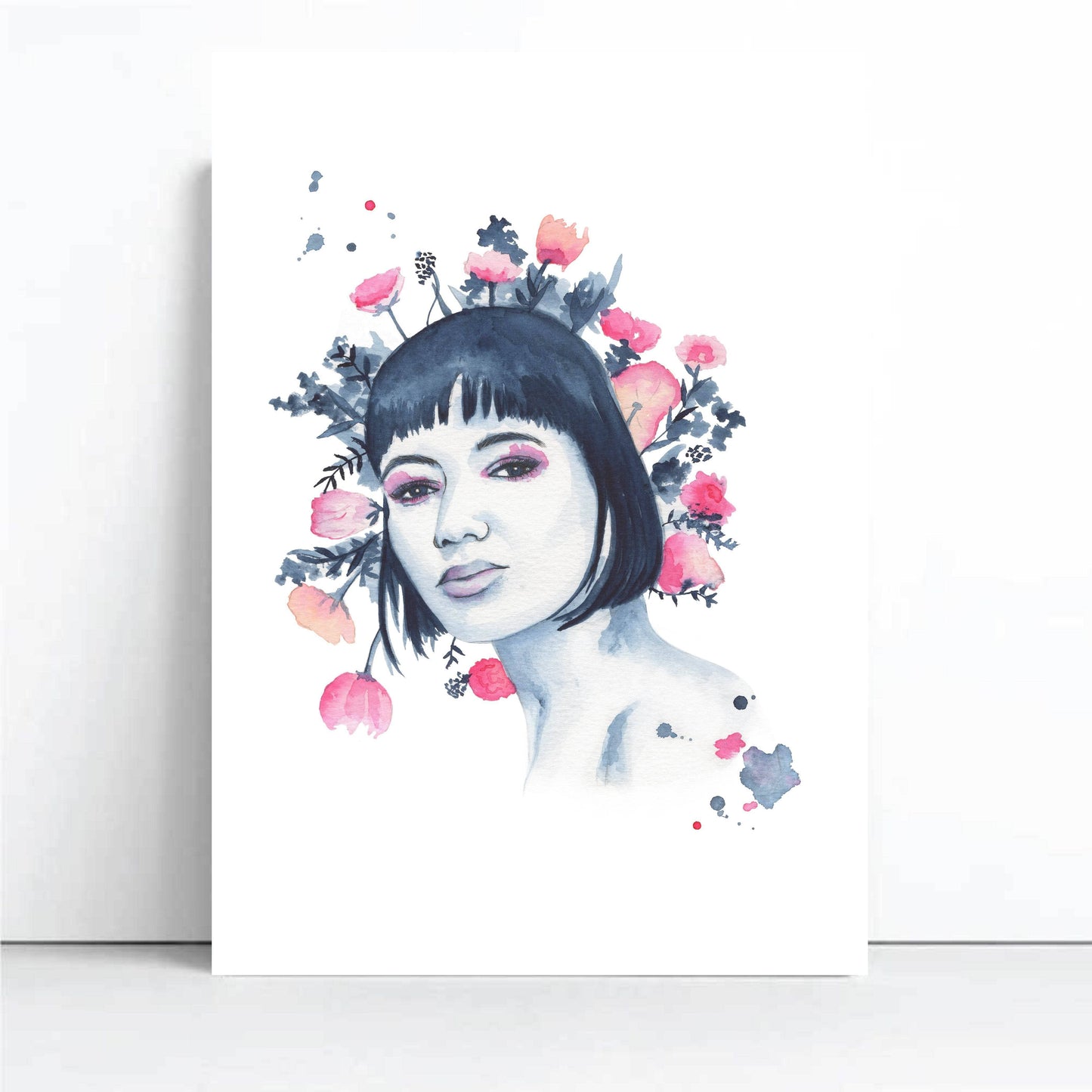 Agnes | Watercolour Muse Art Print