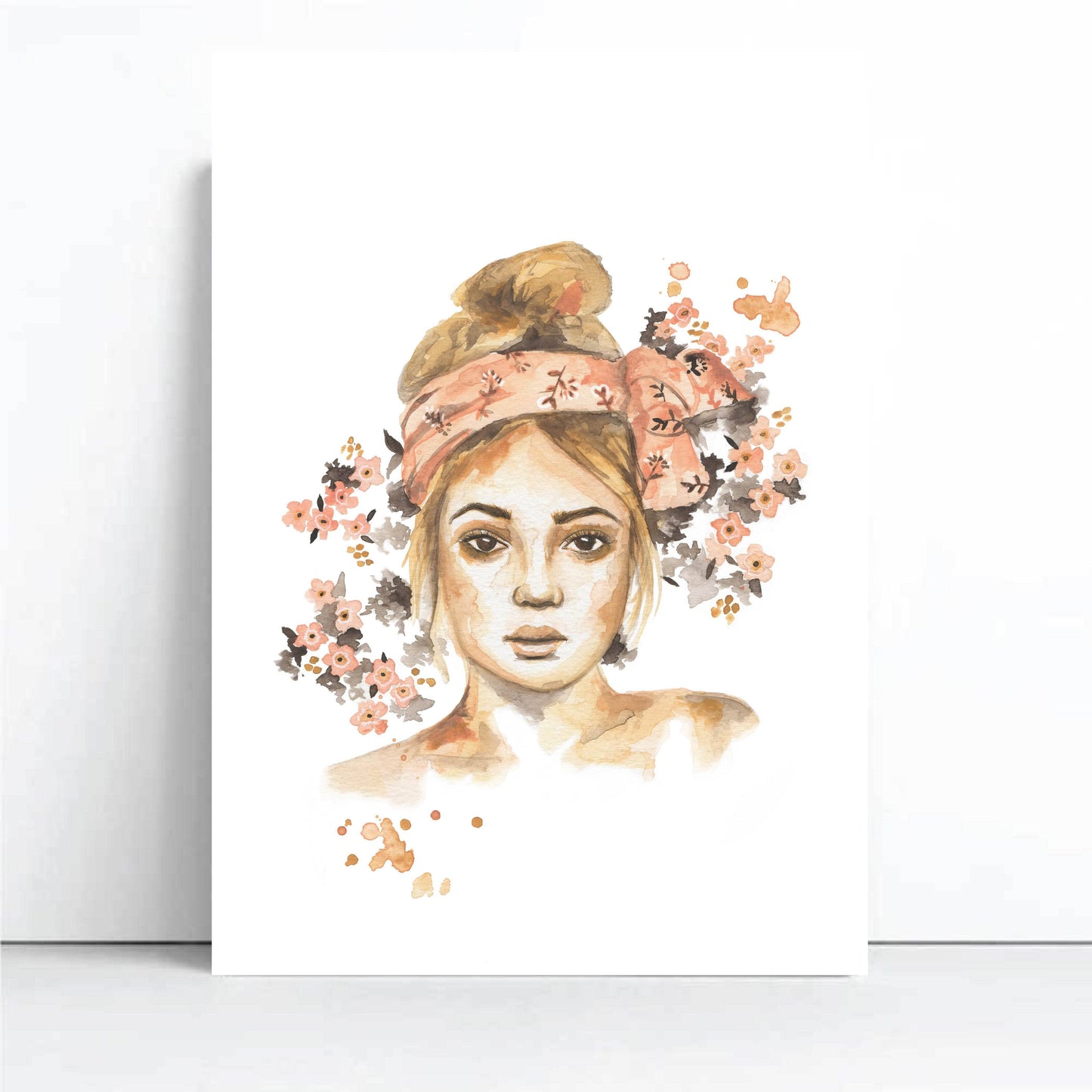 Amelie | Watercolour Muse Art Print