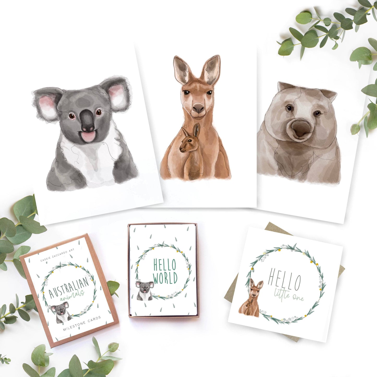Australian Animals Baby Gift Box Bundle
