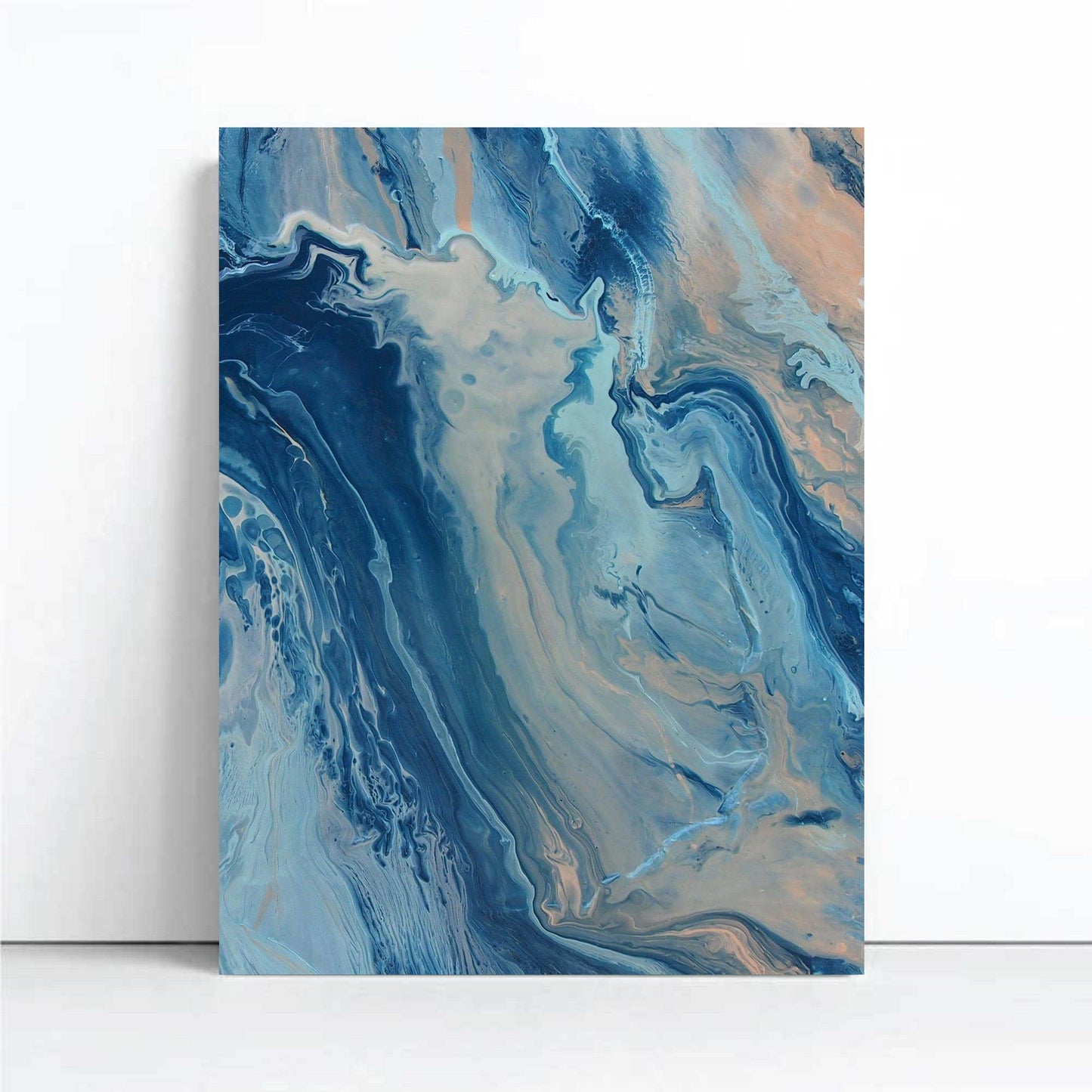 Breaker - Blue Art Print