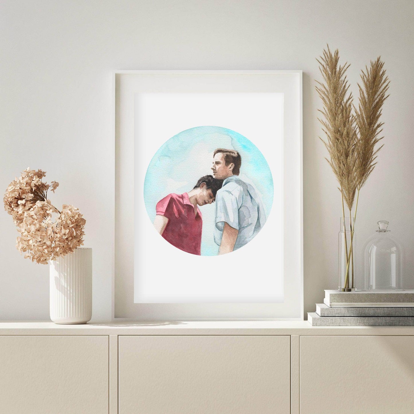 Call Me By Your Name 'Oliver & Elio' | Art Print