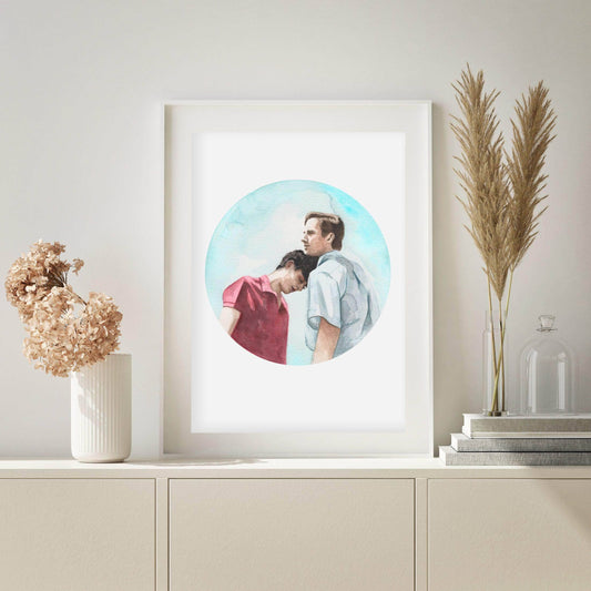 Call Me By Your Name 'Oliver & Elio' | Art Print
