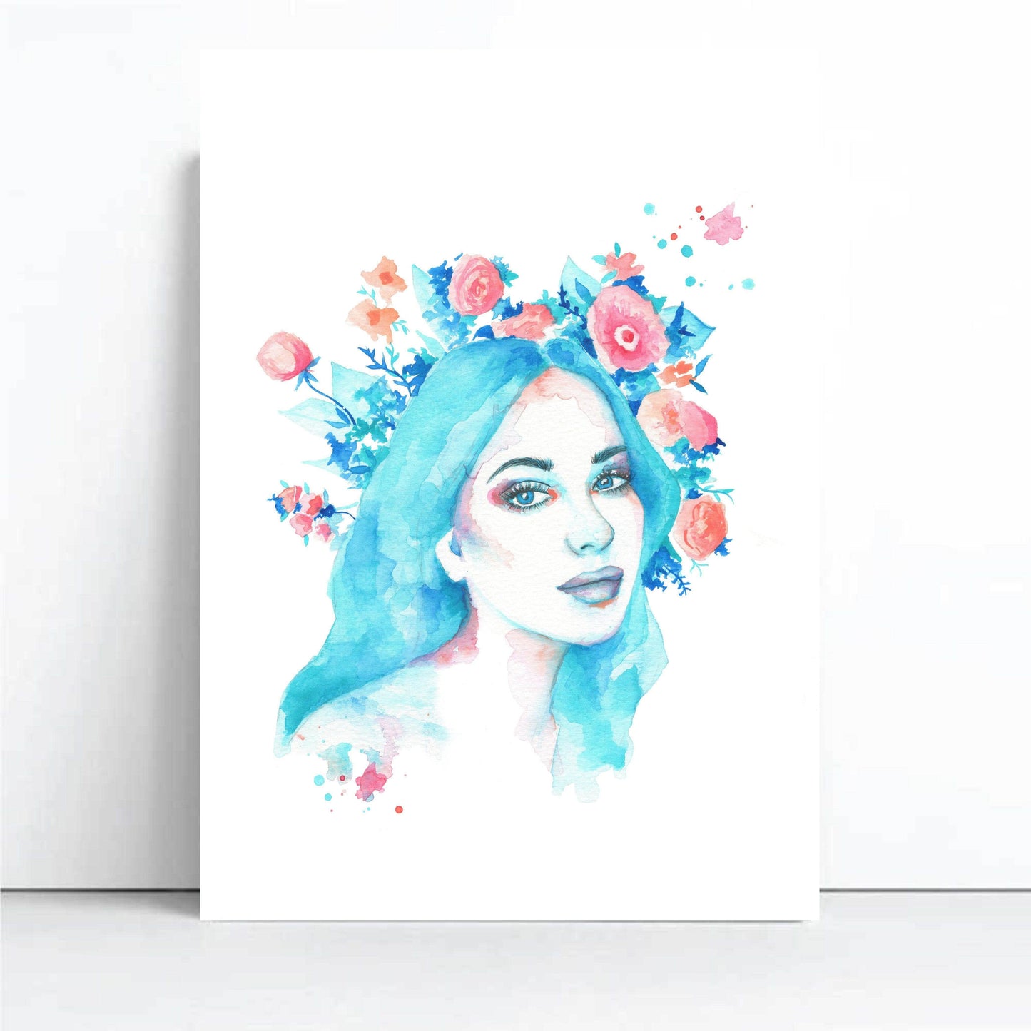 Clementine | Watercolour Muse Art Print