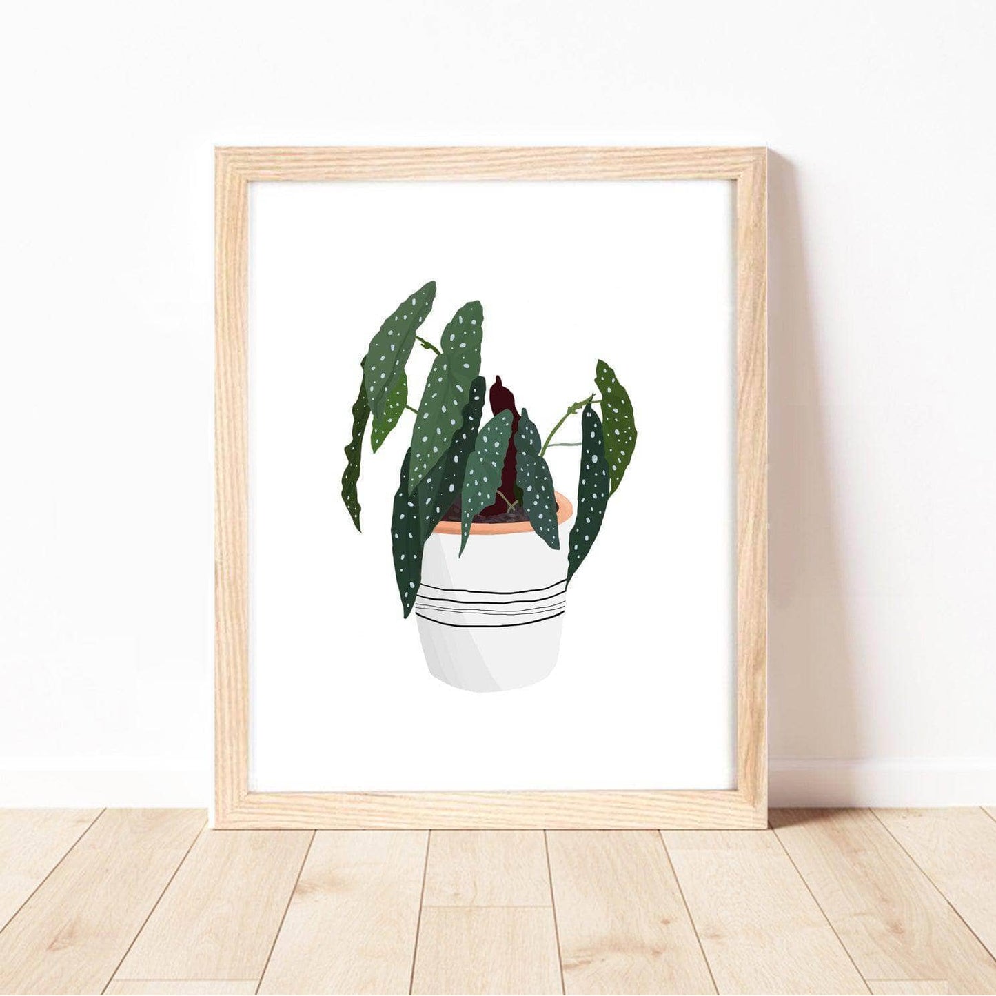 Cosy House Plant One | Wall Art Print