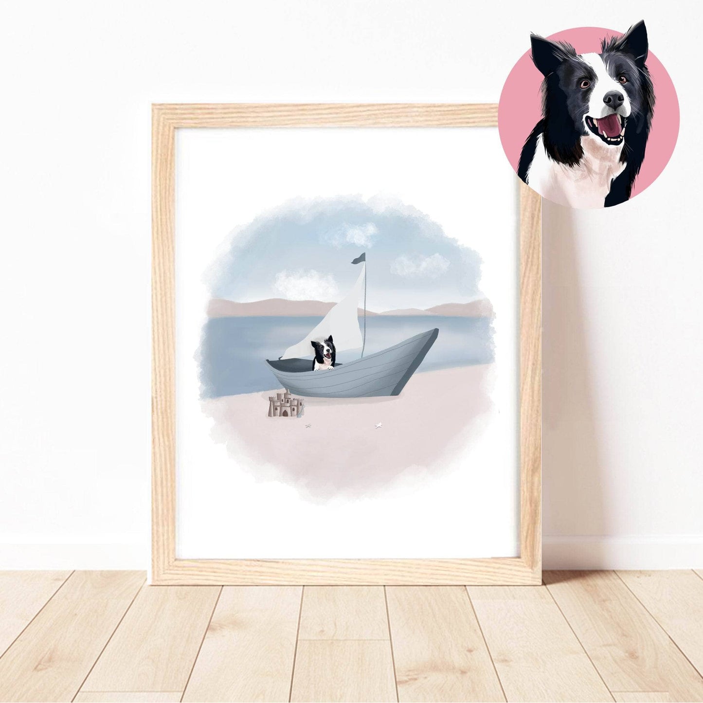 Dogs on Adventures | Set of 3 Mix & Match Wall Art Prints