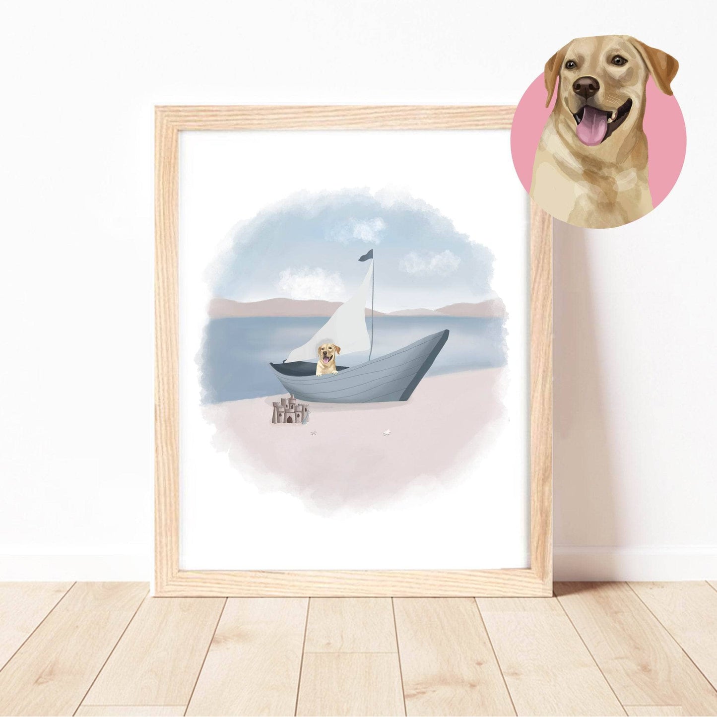 Dogs on Adventures | Set of 3 Mix & Match Wall Art Prints