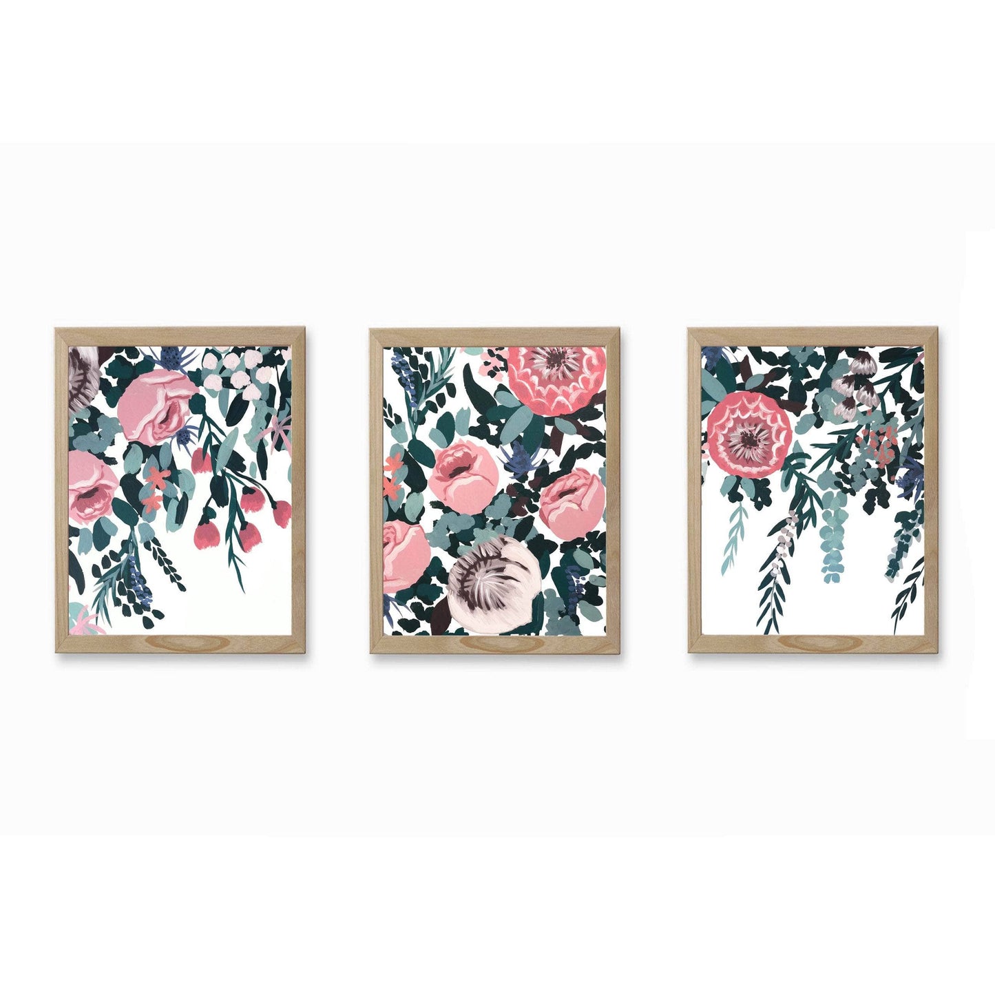 Fiore Wall Art Print Collection | Set of Three