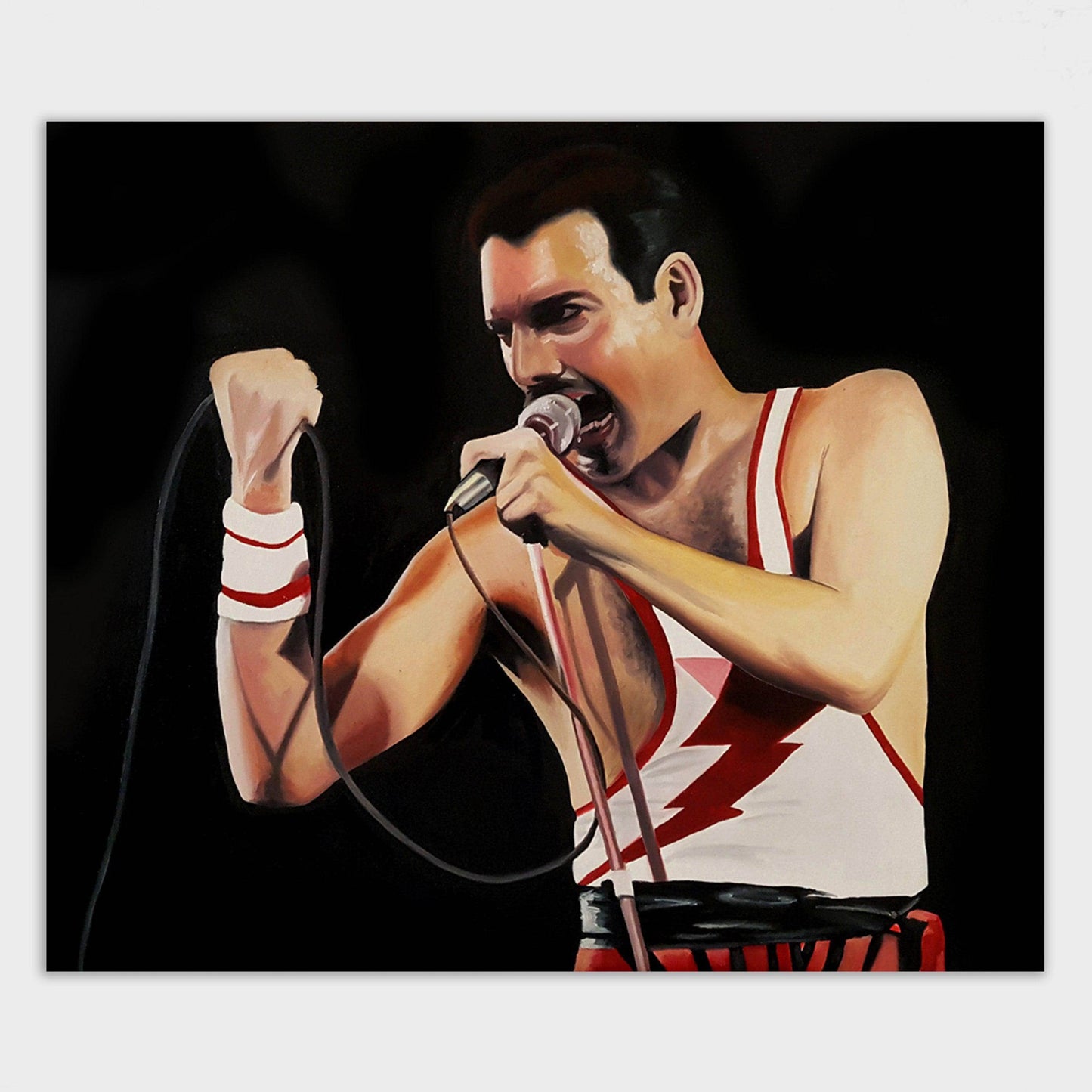Freddie Mercury - Original Oil Painting