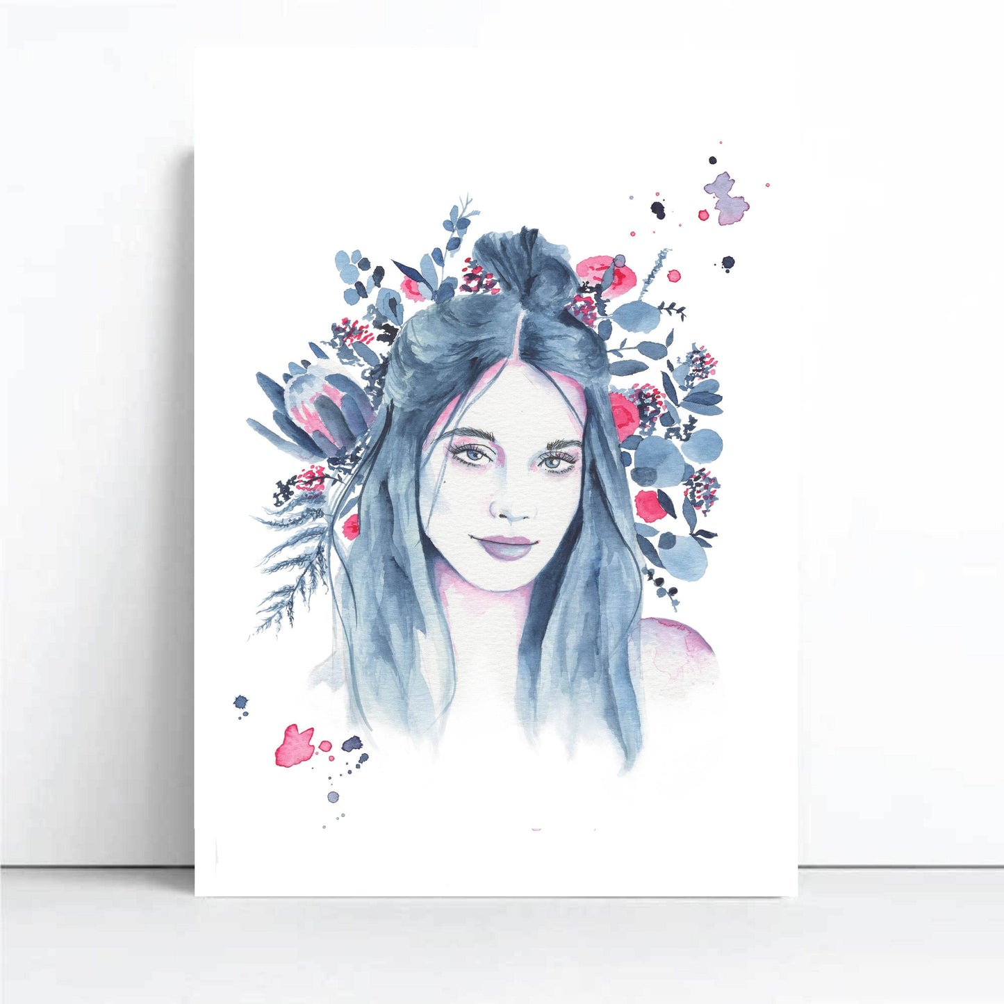Gabriella | Watercolour Muse Art Print