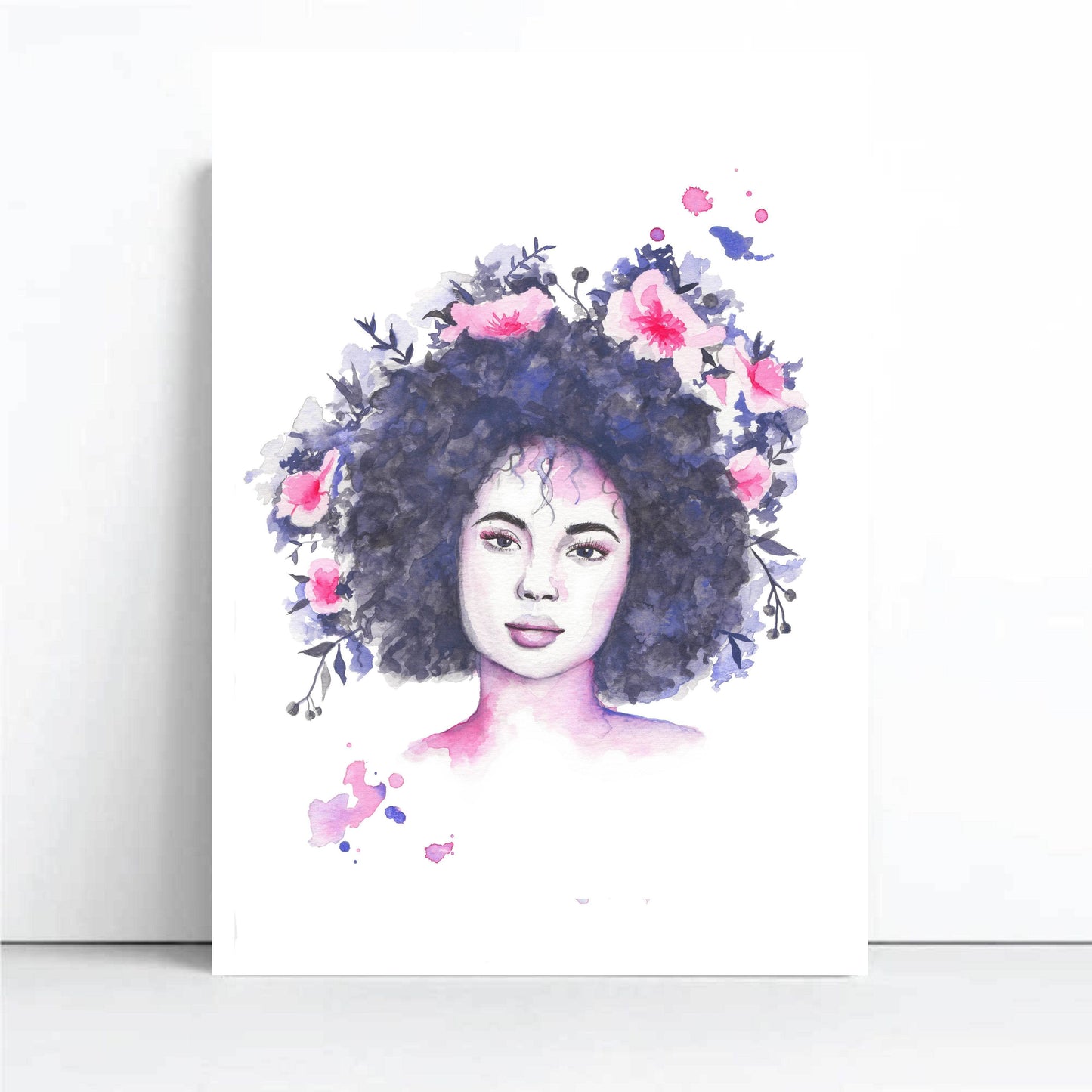 Indie | Watercolour Muse Art Print