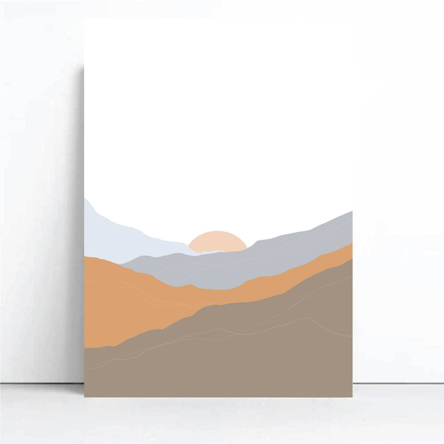 Kids Nursery Wall Art Print | Climb Every Mountain