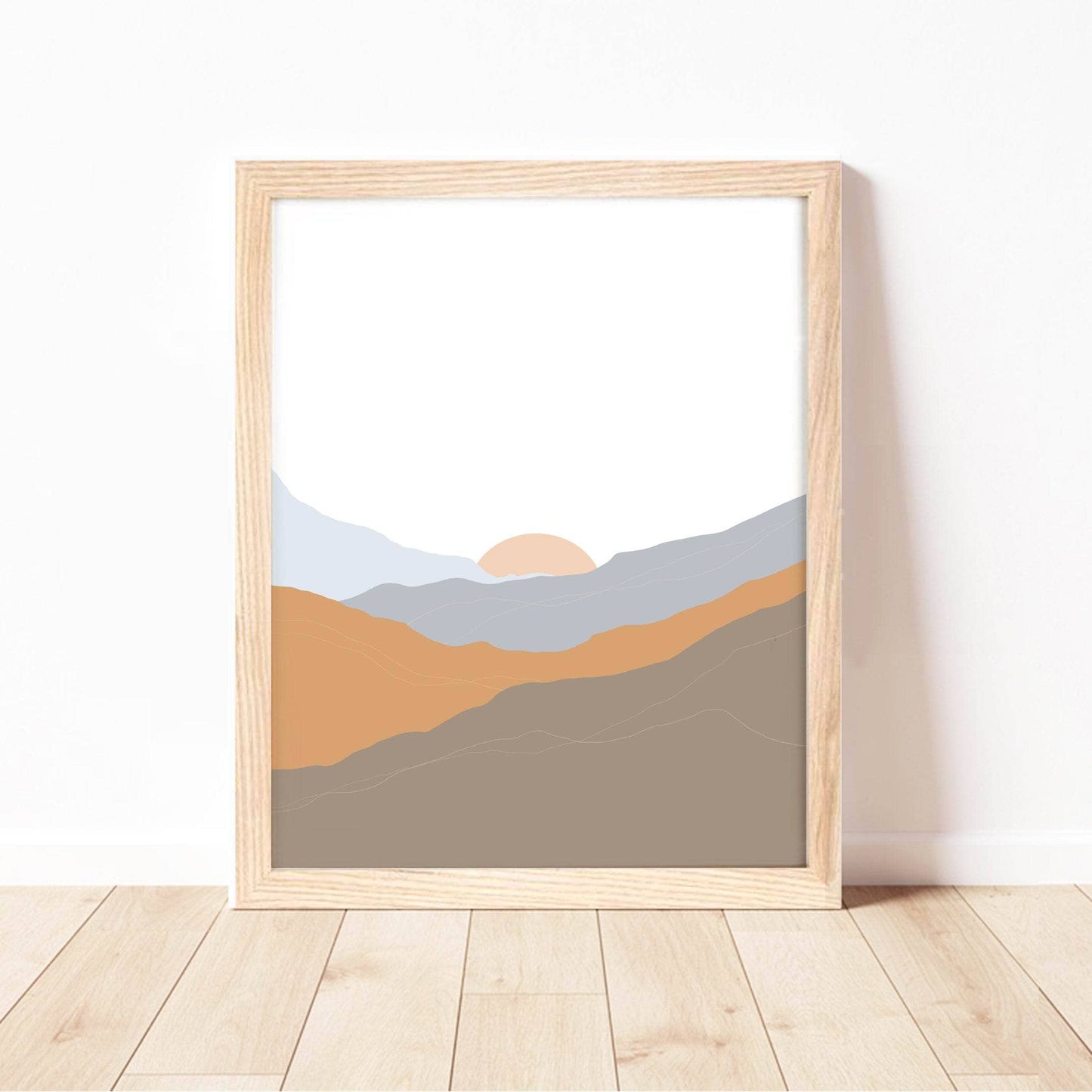 Kids Nursery Wall Art Print | Climb Every Mountain