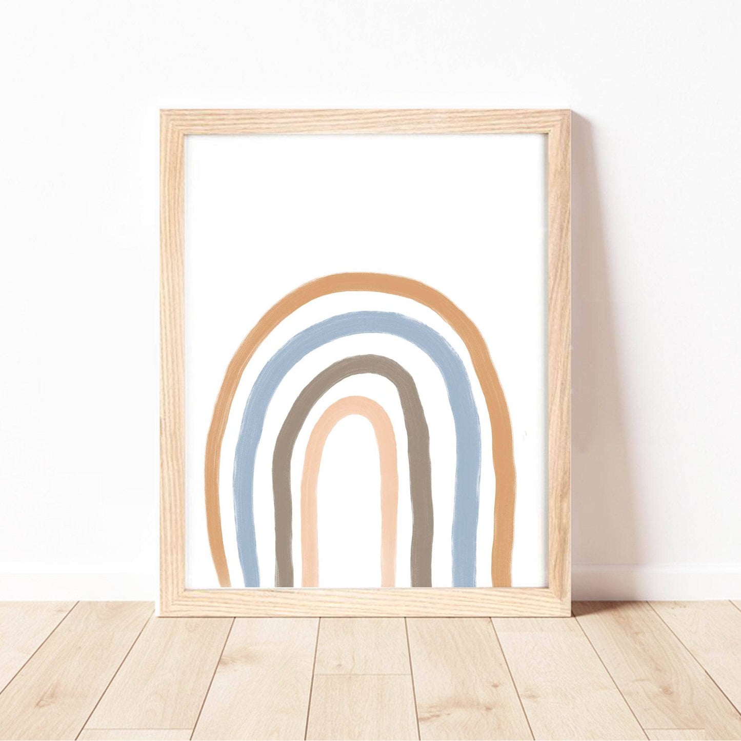 Kids Nursery Wall Art Print | Over the Rainbow