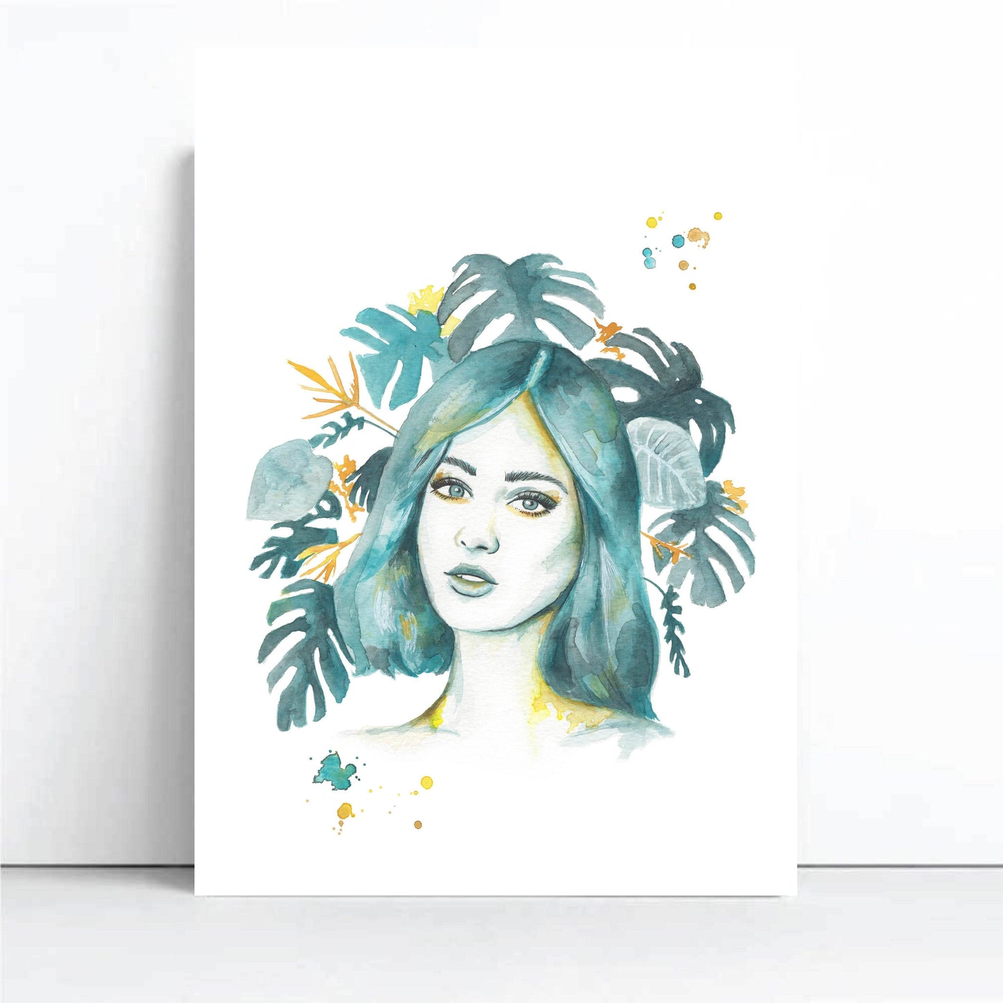 Mackenzie | Watercolour Muse Art Print