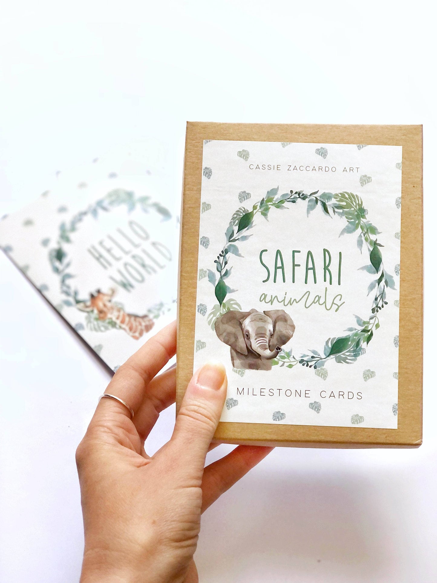 Safari Animals Baby Gift Box Bundle