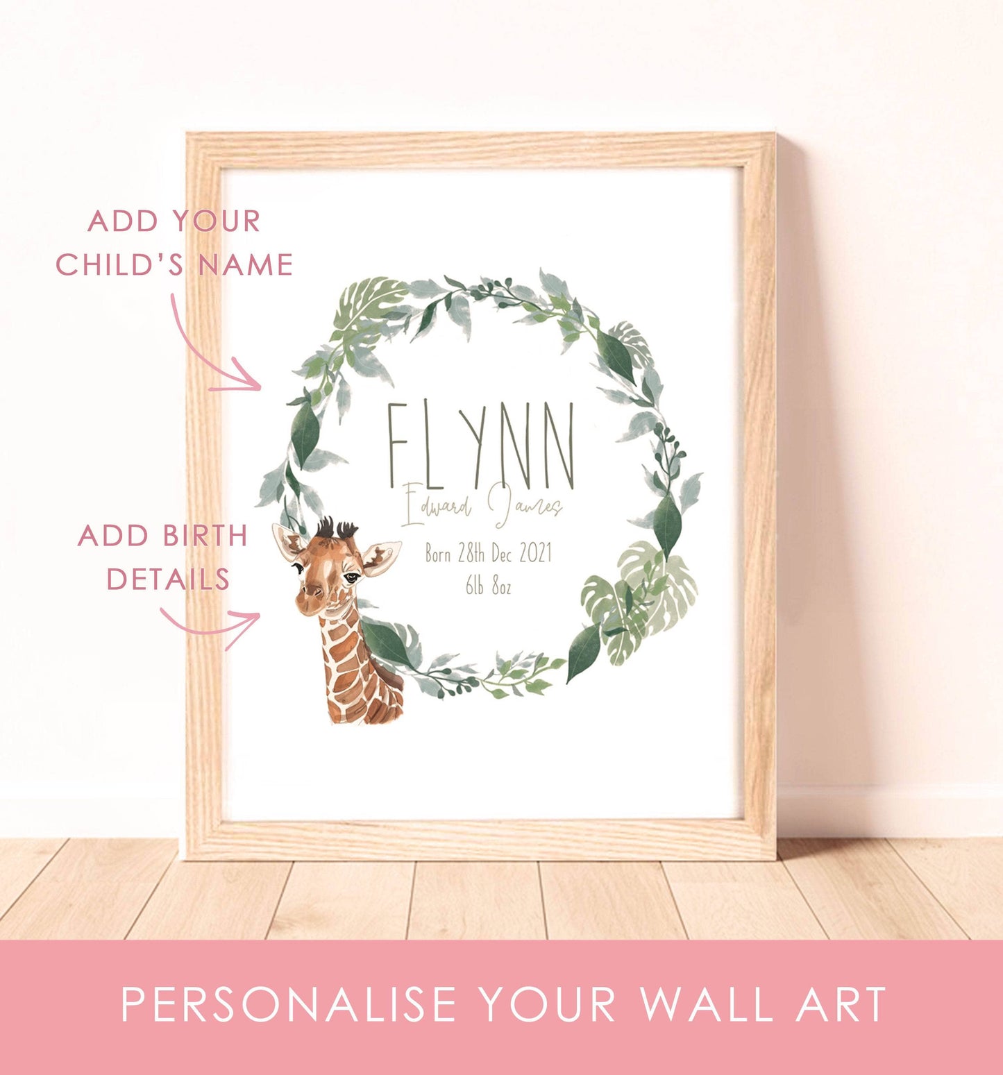 Safari Animals Baby Gift Box Bundle
