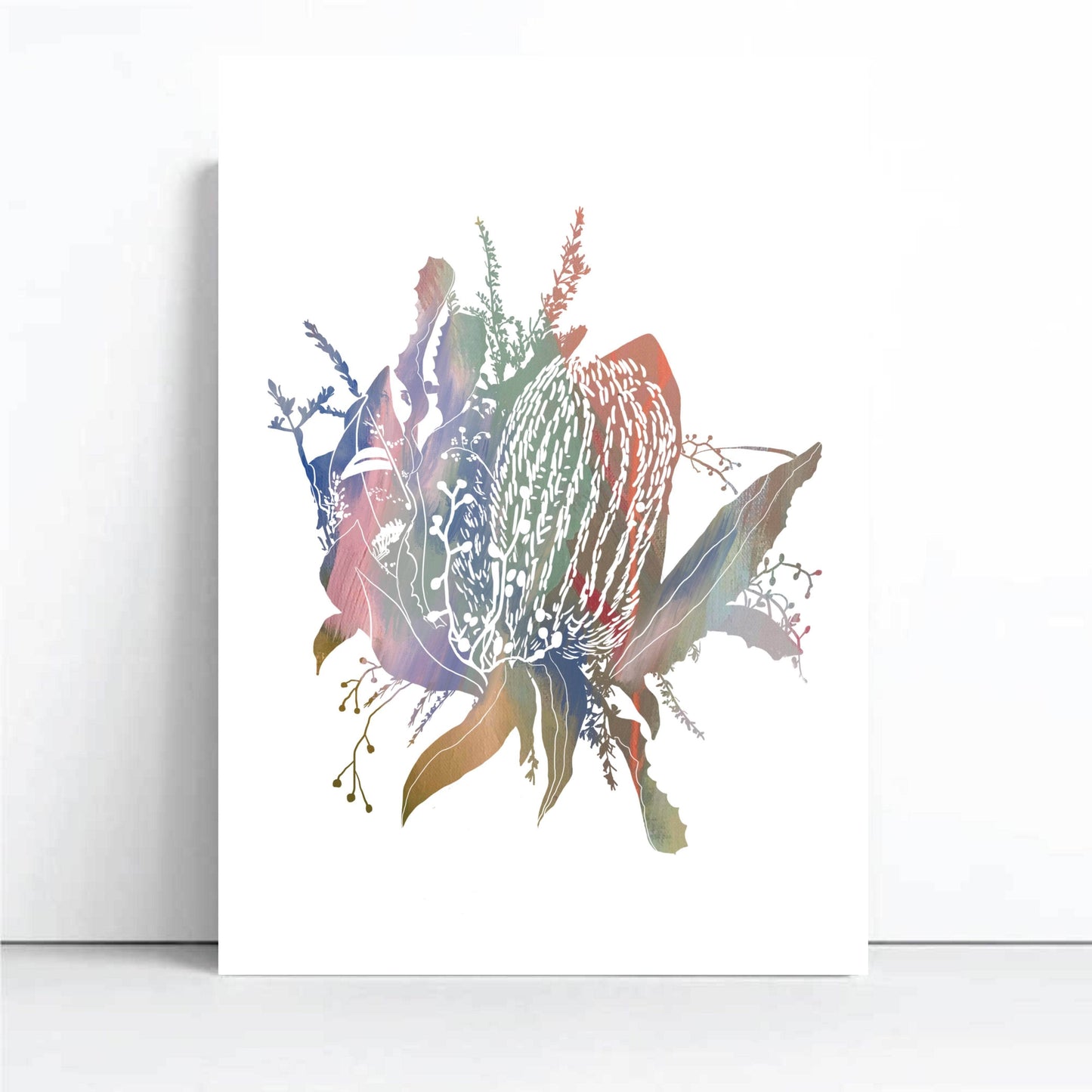 Wildflower Wall Art Print | Banksia