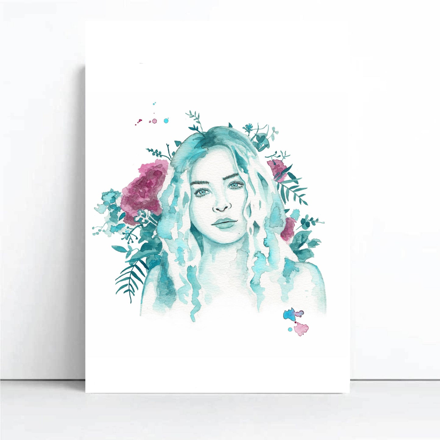 Willow | Watercolour Muse Art Print