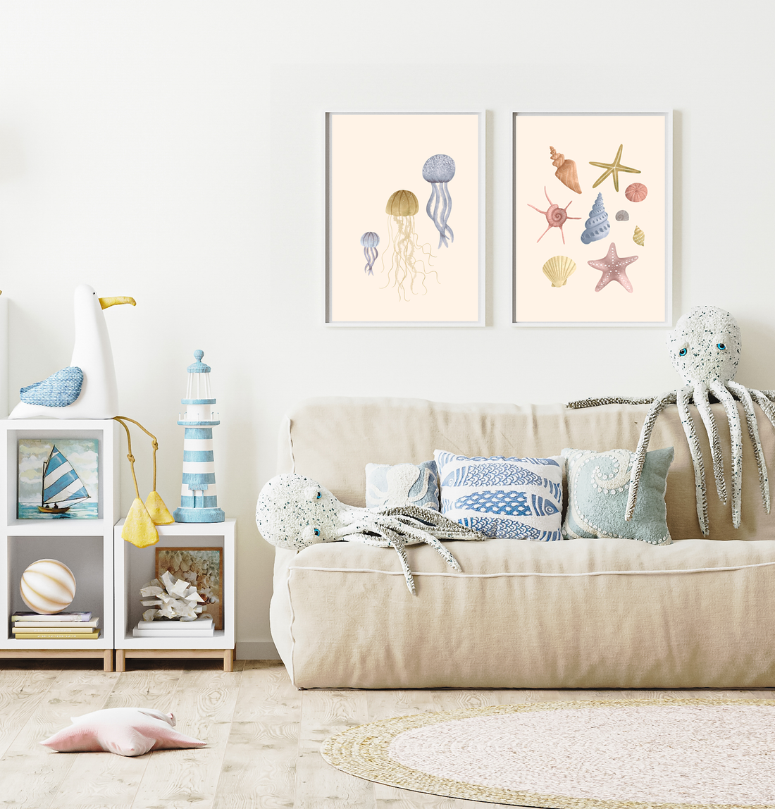 How to create an 'Under the Sea' themed kids bedroom or nursery
