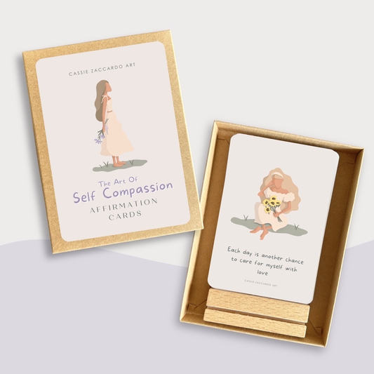 The Art of Self Compassion Affirmation Cards * Pre-Order *