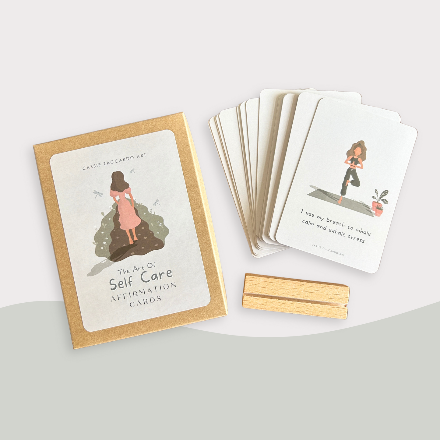 The Art of Self-Care Affirmation Cards