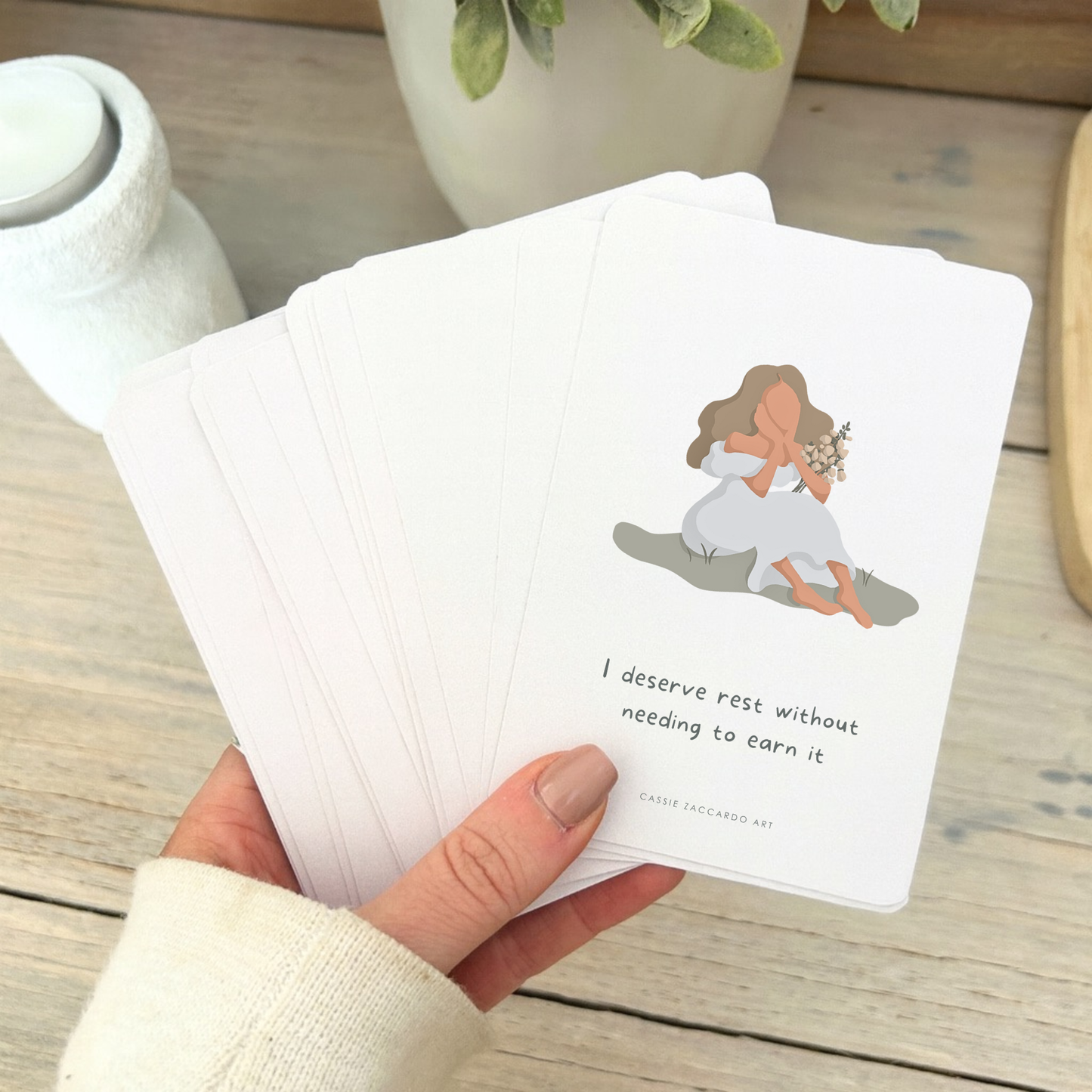 The Art of Self Compassion Affirmation Cards * Pre-Order *