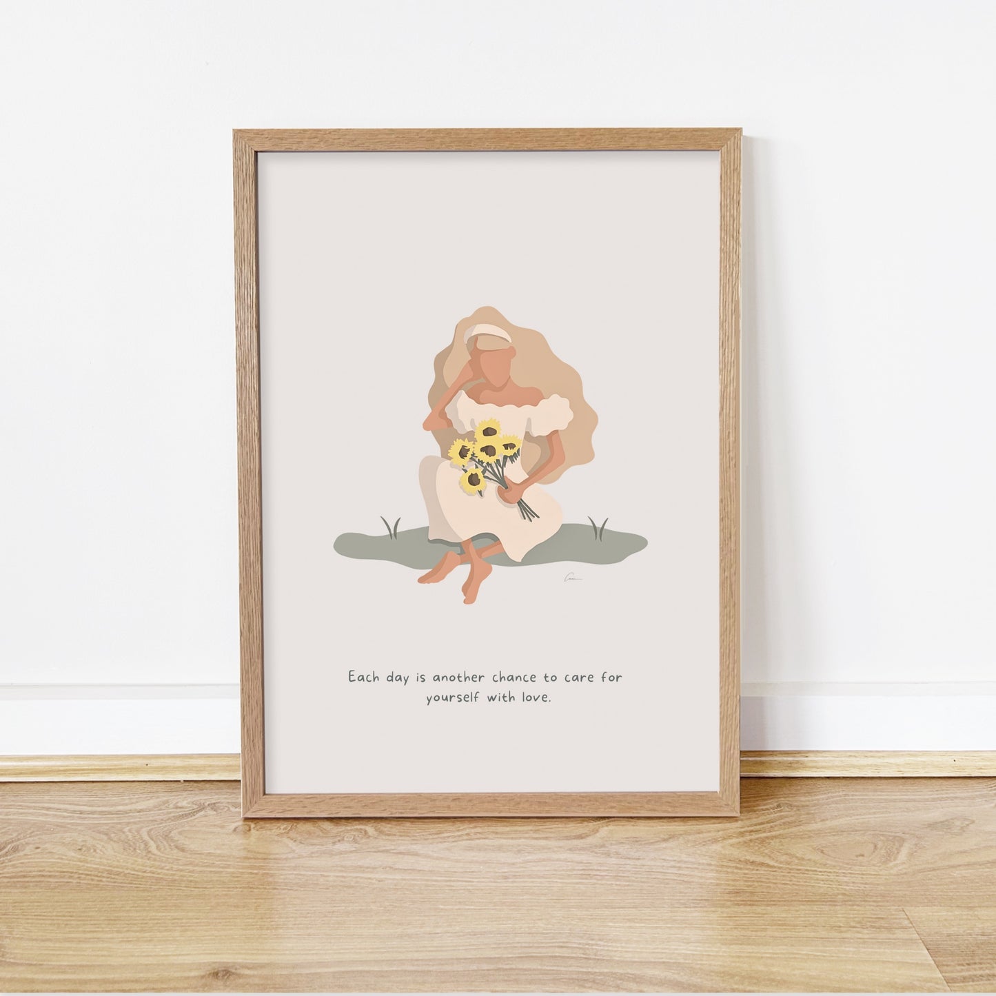 Another Chance - Calming Female Illustration Print *Pre-Order*