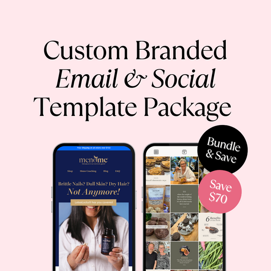 Custom Branded Email & Social Template Package