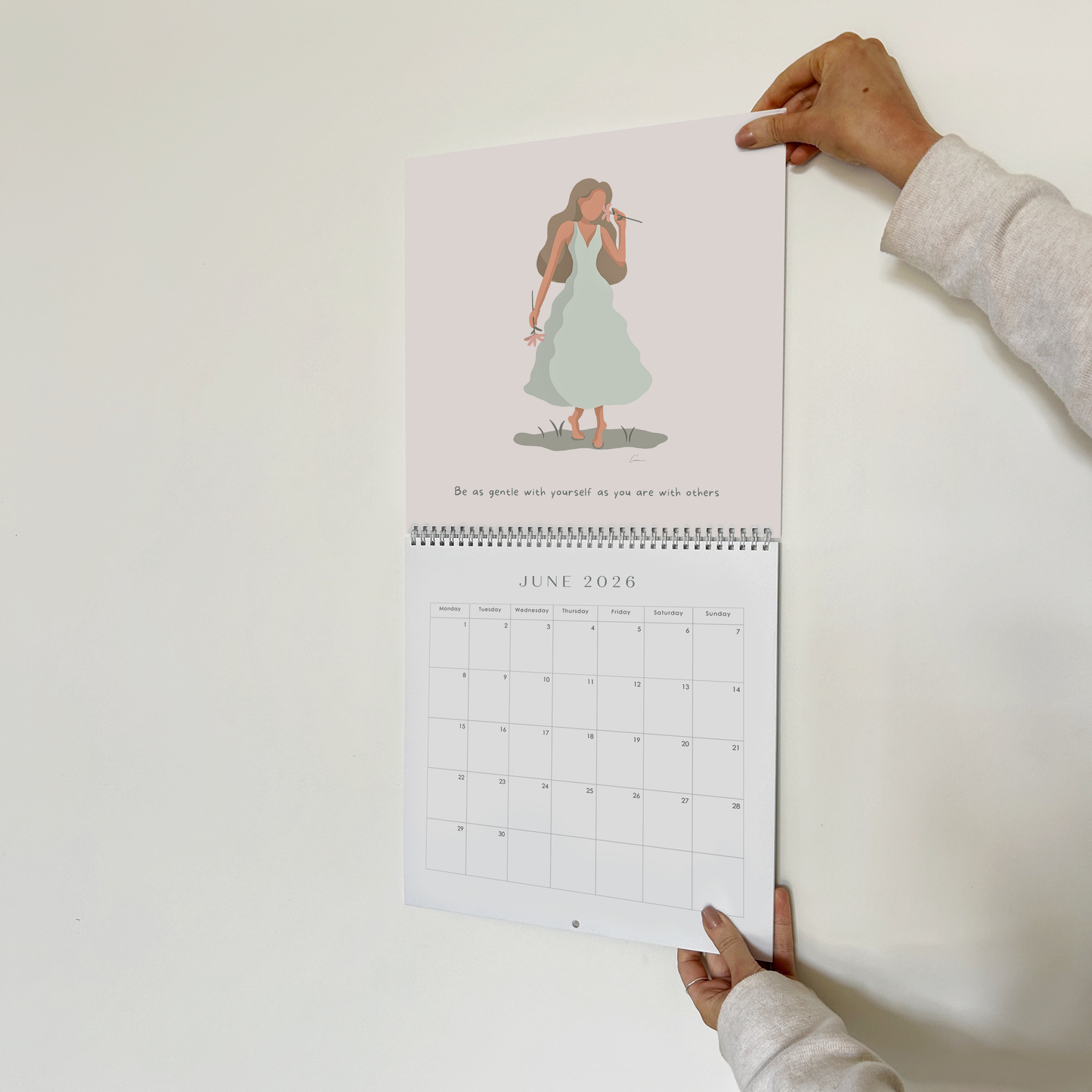 2026 'The Art of Self Compassion' Calendar * Pre-Order *