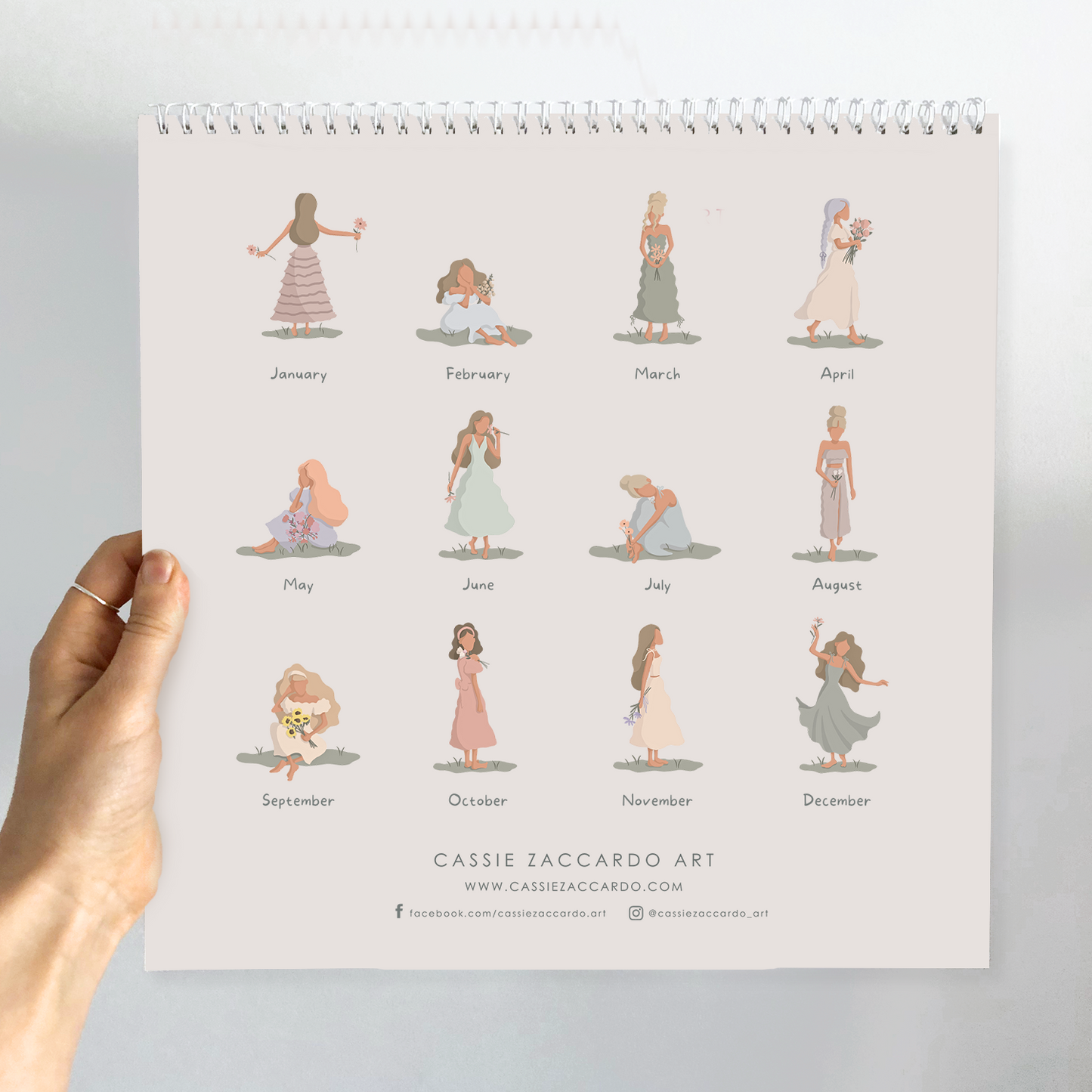 The Art of Self Compassion Bundle | 2026 Calendar & Affirmation Cards *Pre-Order*