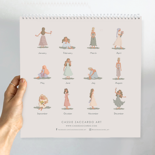 2026 'The Art of Self Compassion' Calendar * Pre-Order *