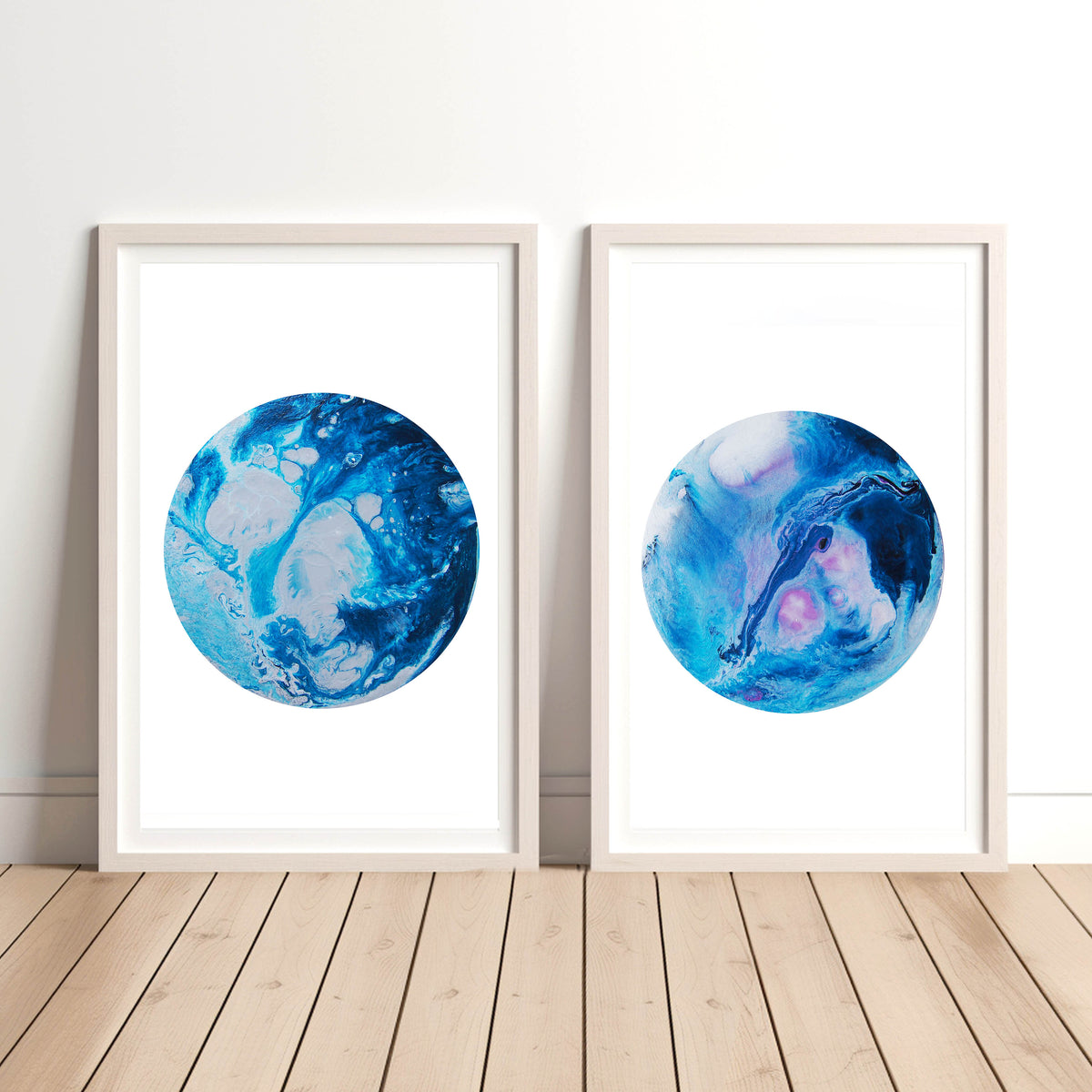 Divided Wall Art Prints - Set of 2