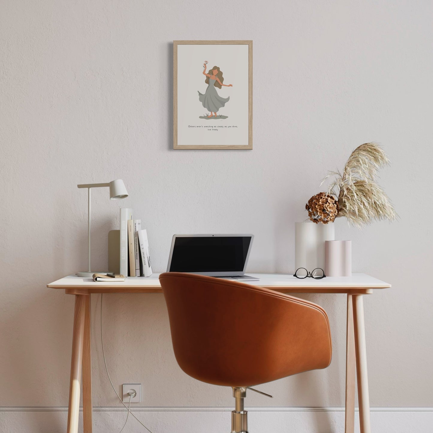 Live Freely - Calming Female Illustration Print *Pre-Order*