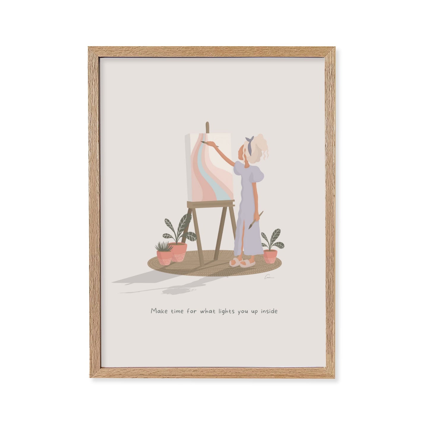 Pursue Your Passion – Women's Creativity Art Print